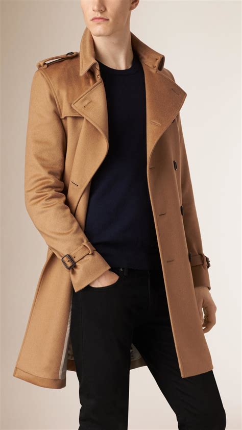 burberry london cashmere wrap trench coat|Burberry cashmere trench coat men's.